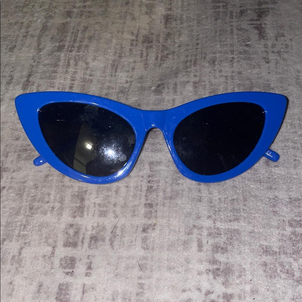 Blue Cat-Eye Sunglasses - Women Accessories